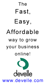 Develle - the Fast, Easy, and Affordable way to grow your business online!